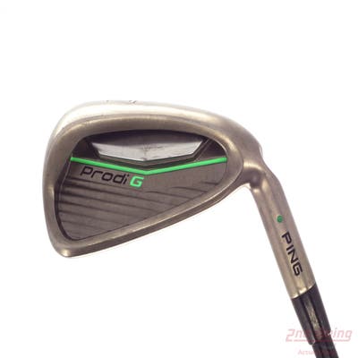 Ping Prodi G Single Iron 7 Iron Ping Prodi G Graphite Junior Stiff Right Handed Green Dot 36.75in