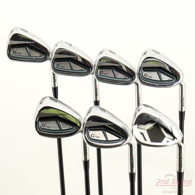 Ping G730 Iron Set 6-PW GW SW ALTA CB Black Graphite Regular Right Handed Orange Dot -1/2"