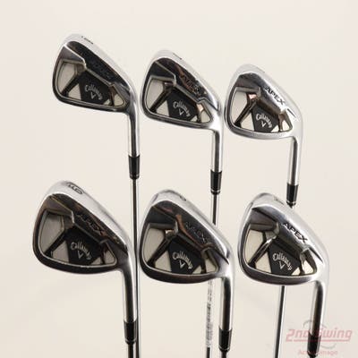 Callaway Apex 21 Iron Set 6-PW AW Project X LZ 95 5.5 Steel Regular Right Handed STD