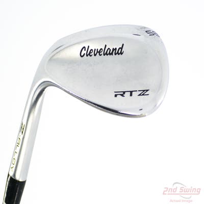 Cleveland RTZ Tour Satin Wedge Lob LW 58° 10 Deg Bounce True Temper Dynamic Gold Tour Issue S400 Steel Wedge Flex Left Handed 35.25in