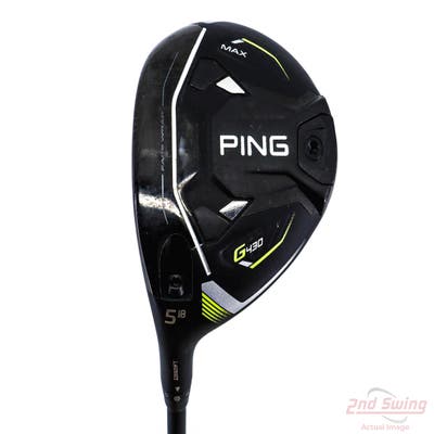 Ping G430 MAX Fairway Wood 5 Wood 5W 18° ALTA CB 65 Black Graphite Stiff Left Handed 42.5in