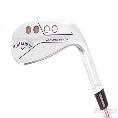 Callaway Jaws Raw Chrome Wedge Sand SW 56° 10 Deg Bounce S Grind Dynamic Gold Spinner TI Steel Wedge Flex Right Handed 35.5in