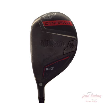 Wilson Staff Dynapwr Fairway Wood 5 Wood 5W 18° Project X HZRDUS Smoke Red RDX 60 Graphite Regular Left Handed 42.0in