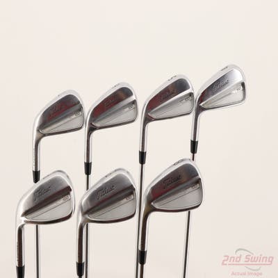 Titleist 2023 T100/T150 Combo Iron Set 4-PW FST KBS Tour Steel X-Stiff Left Handed +1/4"