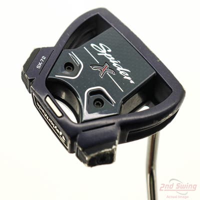 TaylorMade Spider X Navy Single Bend Putter Steel Right Handed 35.0in