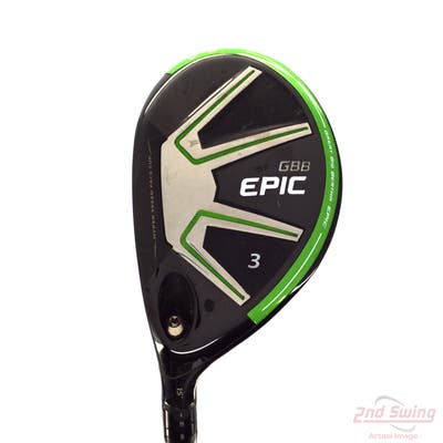 Callaway GBB Epic Fairway Wood 3 Wood 3W 15° Project X HZRDUS T800 Green 65 Graphite Regular Left Handed 43.5in