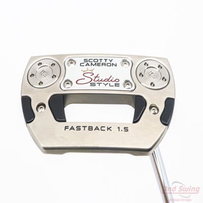 Mint Titleist Scotty Cameron 2025 Studio Style Fastback 1.5 Putter Steel Right Handed 34.0in