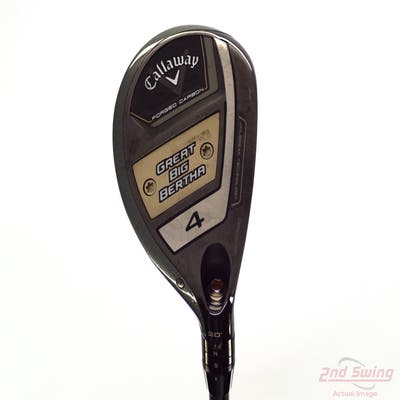 Callaway Great Big Bertha 23 Hybrid 4 Hybrid 20° UST Helium Nanocore IP 60 Graphite Senior Right Handed 40.5in