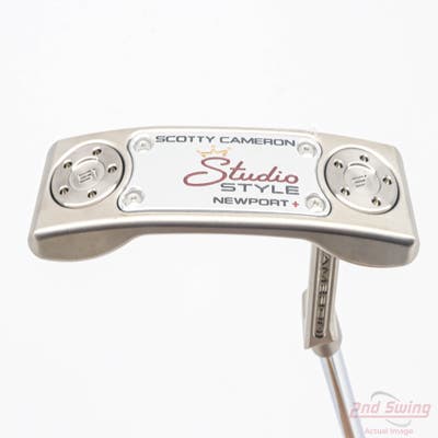 Mint Titleist Scotty Cameron 2025 Studio Style Newport Plus Putter Steel Right Handed 34.0in