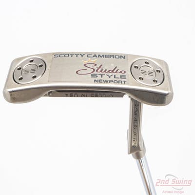 Mint Titleist Scotty Cameron 2025 Studio Style Newport Putter Steel Right Handed 35.0in