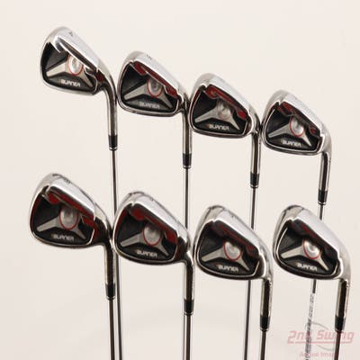 TaylorMade 2009 Burner Iron Set 4-PW AW TM Burner Superfast 85 Steel Regular Right Handed +1/2"