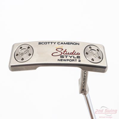 Mint Titleist Scotty Cameron 2025 Studio Style Newport 2 Putter Steel Right Handed 34.0in