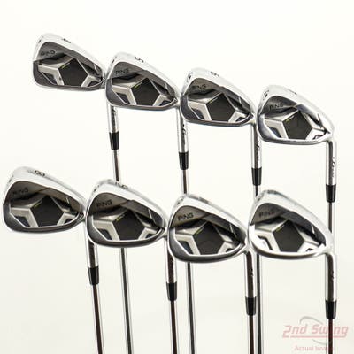 Ping G430 Iron Set 4-PW GW AWT 2.0 Steel Regular Right Handed Black Dot +1/4"