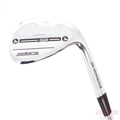 Mint Cobra KING SB Wedge Lob LW 60° 8 Deg Bounce FST KBS Hi-Rev 2.0 125 Steel Stiff Right Handed 35.25in