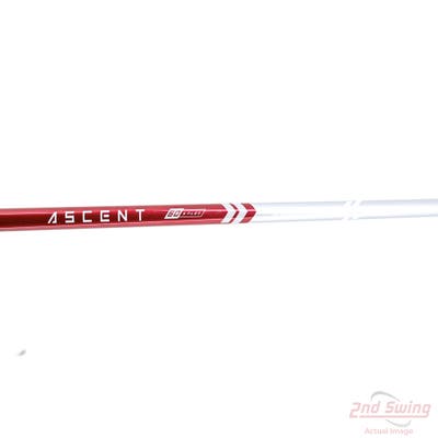 Used W/ TaylorMade RH Adapter Aldila Ascent Red 60 Driver Shaft Stiff 44.0in