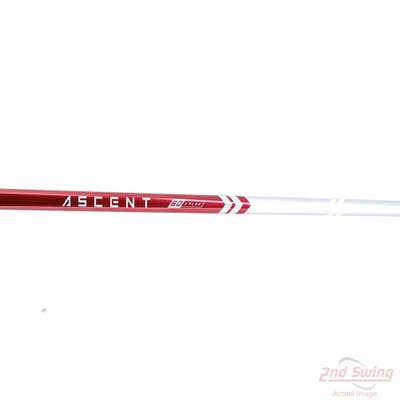 Used W/ TaylorMade RH Adapter Aldila Ascent Red 60 Driver Shaft X-Stiff 44.5in