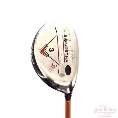 Callaway Big Bertha Fusion Fairway Wood 3 Wood 3W 15° Aldila NVS 55 Graphite Ladies Right Handed 41.0in