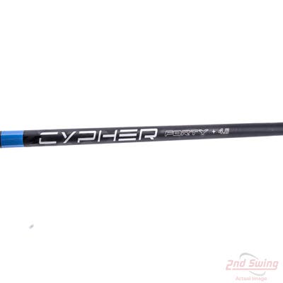 Used W/ Callaway RH Adapter Project X Cypher 2.0 40 Driver Shaft Ladies 42.75in