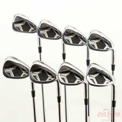 Ping G430 Iron Set 5-PW PW2 GW AWT 2.0 Steel Regular Right Handed Black Dot +1/4"