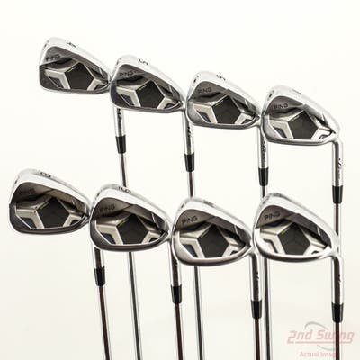 Ping G430 Iron Set 4-PW GW AWT 2.0 Steel Stiff Right Handed Black Dot +1/4"