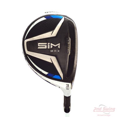TaylorMade SIM MAX Fairway Wood 3 Wood 3W 15° Aldila NV Ladies 45 Graphite Ladies Right Handed 42.25in