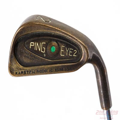 Ping Eye 2 Beryllium Copper Single Iron 2 Iron Ping ZZ Lite Steel Stiff Right Handed Green Dot 39.5in