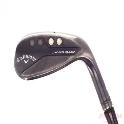 Callaway Jaws Raw Black Plasma Wedge Lob LW 58° 10 Deg Bounce S Grind Dynamic Gold Spinner TI 115 Steel Wedge Flex Right Handed 35.0in