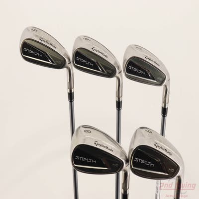 TaylorMade Stealth HD Iron Set 5-9 Iron Fujikura Speeder NX 50 Graphite Regular Right Handed -1/4"