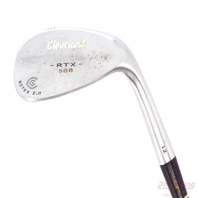 Cleveland 588 RTX 2.0 Tour Satin Wedge Lob LW 58° 12 Deg Bounce True Temper Dynamic Gold Steel Wedge Flex Right Handed 35.5in