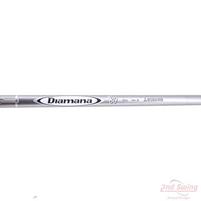 Used W/ Ping RH Adapter Mitsubishi Rayon Diamana D+ 80 80 Fairway Shaft Stiff 42.25in