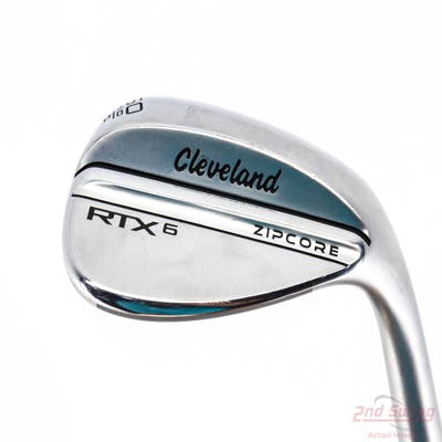 Cleveland RTX 6 ZipCore Tour Satin Wedge Lob LW 60° 10 Deg Bounce Mid Dynamic Gold Spinner TI Steel Wedge Flex Right Handed 35.25in