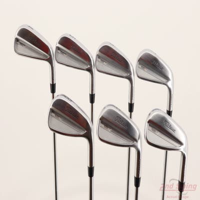 Titleist 2023 T100/T150 Combo Iron Set 4-PW True Temper AMT Tour White Steel X-Stiff Right Handed +1/2"