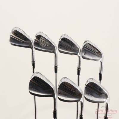 TaylorMade 2019 P790 Iron Set 4-PW True Temper Dynamic Gold 105 VSS Pro Steel Stiff Right Handed STD