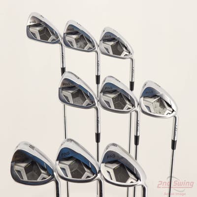 Ping G430 Iron Set 4-PW GW LW AWT 2.0 Steel Stiff Right Handed Black Dot +1/4"