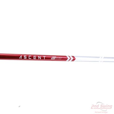 Used W/ TaylorMade LH Adapter Aldila Ascent Red 60 Driver Shaft Regular 44.75in