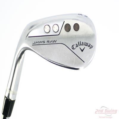 Callaway Jaws Raw Chrome Wedge Sand SW 54° 10 Deg Bounce S Grind Dynamic Gold Spinner TI 115 Steel Wedge Flex Left Handed 35.5in