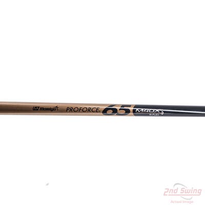 Used W/ TaylorMade RH Adapter TaylorMade ProForce 65 Retro Burner 65 Driver Shaft Regular 42.5in