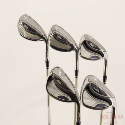 Adams 2014 Idea Womens Iron Set 7-PW SW Adams Idea Grafalloy 50 Graphite Ladies Right Handed +3/4"