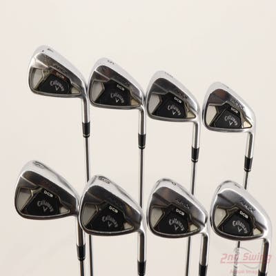 Callaway Apex DCB 21 Iron Set 4-PW AW True Temper Elevate ETS 85 Steel Regular Right Handed STD
