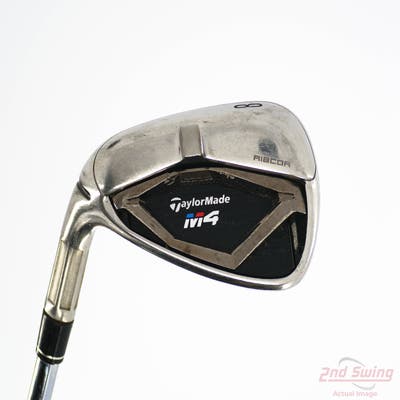 TaylorMade M4 Single Iron 8 Iron FST KBS MAX 85 Steel Regular Left Handed 37.25in