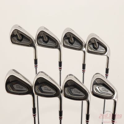 Titleist T300 Iron Set 4-PW AW True Temper AMT Black S300 Steel Stiff Right Handed +1/2"
