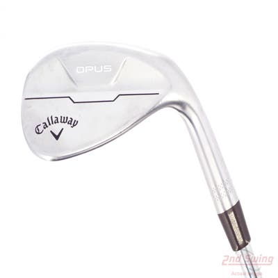 Callaway Opus Brushed Chrome Wedge Gap GW 50° 10 Deg Bounce S Grind Dynamic Gold Mid 115 Wedge Steel Wedge Flex Right Handed 35.5in