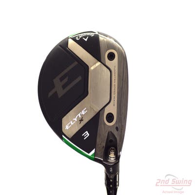 Mint Callaway Elyte X Fairway Wood 3 Wood 3W 15° Graphite Design Tour AD XC-7 Graphite Stiff Right Handed 43.25in