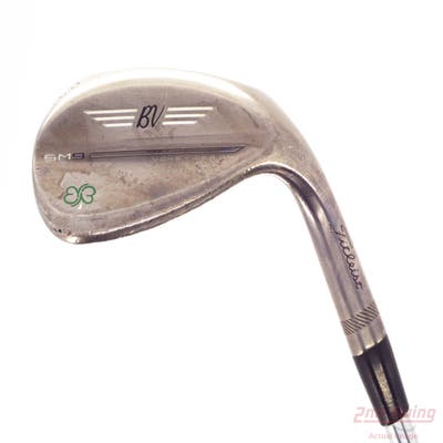 Titleist Vokey SM9 Brushed Steel Wedge Lob LW 58° 12 Deg Bounce D Grind FST KBS Tour Lite Steel Stiff Right Handed 35.5in