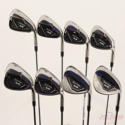 TaylorMade M4 Iron Set 5-PW AW SW FST KBS MAX 85 Steel Regular Right Handed +1/4"