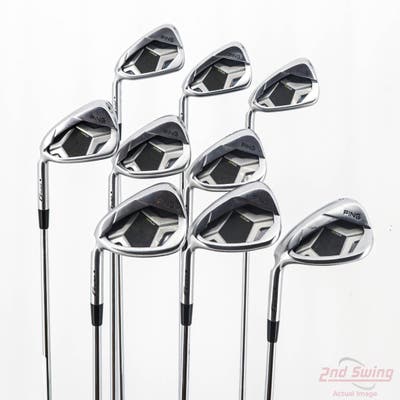Ping G430 Iron Set 4-PW GW LW AWT 2.0 Steel Stiff Left Handed Black Dot +1/4"
