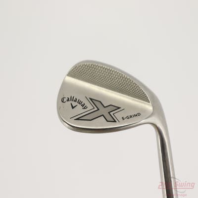 Callaway X-Series Chrome Wedge Sand SW 56° 10 Deg Bounce S Grind Callaway Stock Steel Steel Wedge Flex Right Handed 35.25in