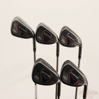 Callaway 2019 Big Bertha Iron Set 7-PW AW UST Mamiya Recoil ESX 450 F1 Graphite Ladies Right Handed -1 1/4"