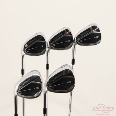TaylorMade Qi HL Iron Set 7-PW SW Fujikura Speeder NX TCS 40 Graphite Ladies Left Handed -3/4"