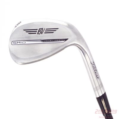 Titleist Vokey SM10 Tour Chrome Wedge Lob LW 58° 8 Deg Bounce M Grind Mitsubishi MMT 105 Graphite Stiff Right Handed 35.0in